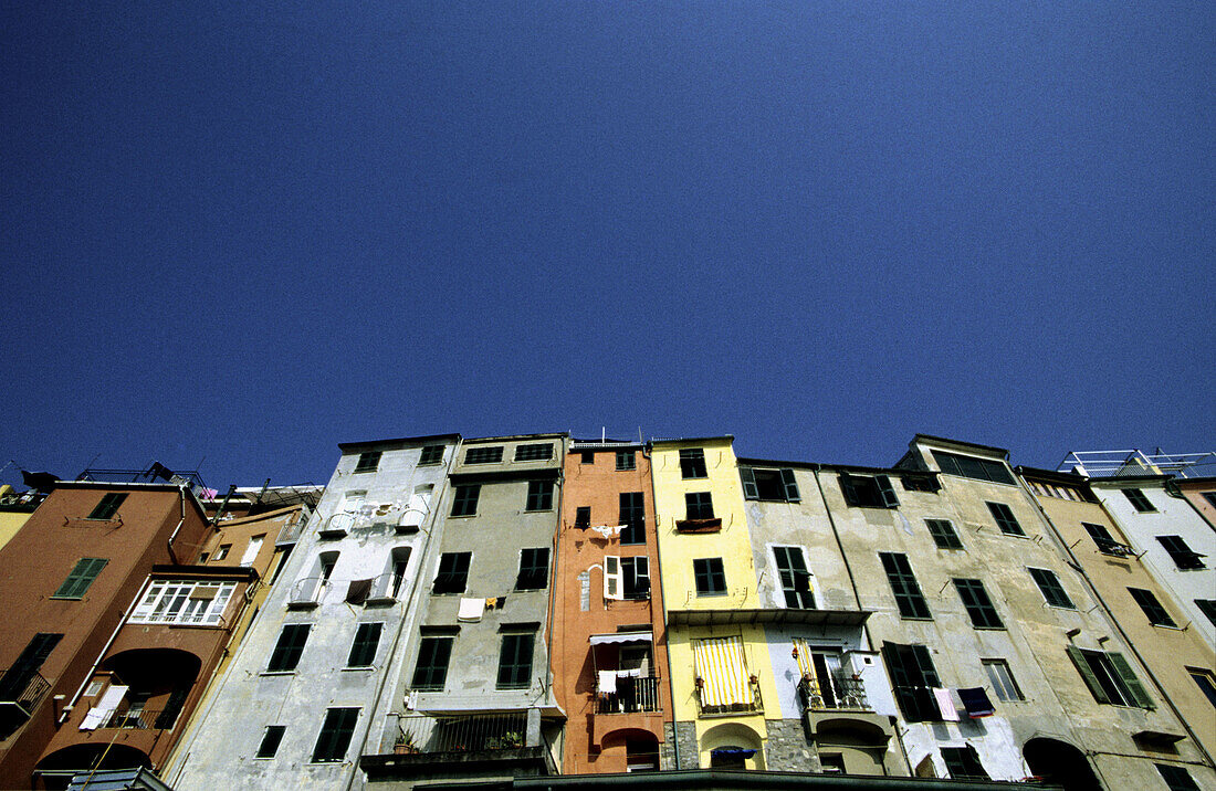 Colorful Homes. Portovenere. Cinque Terre. Italy