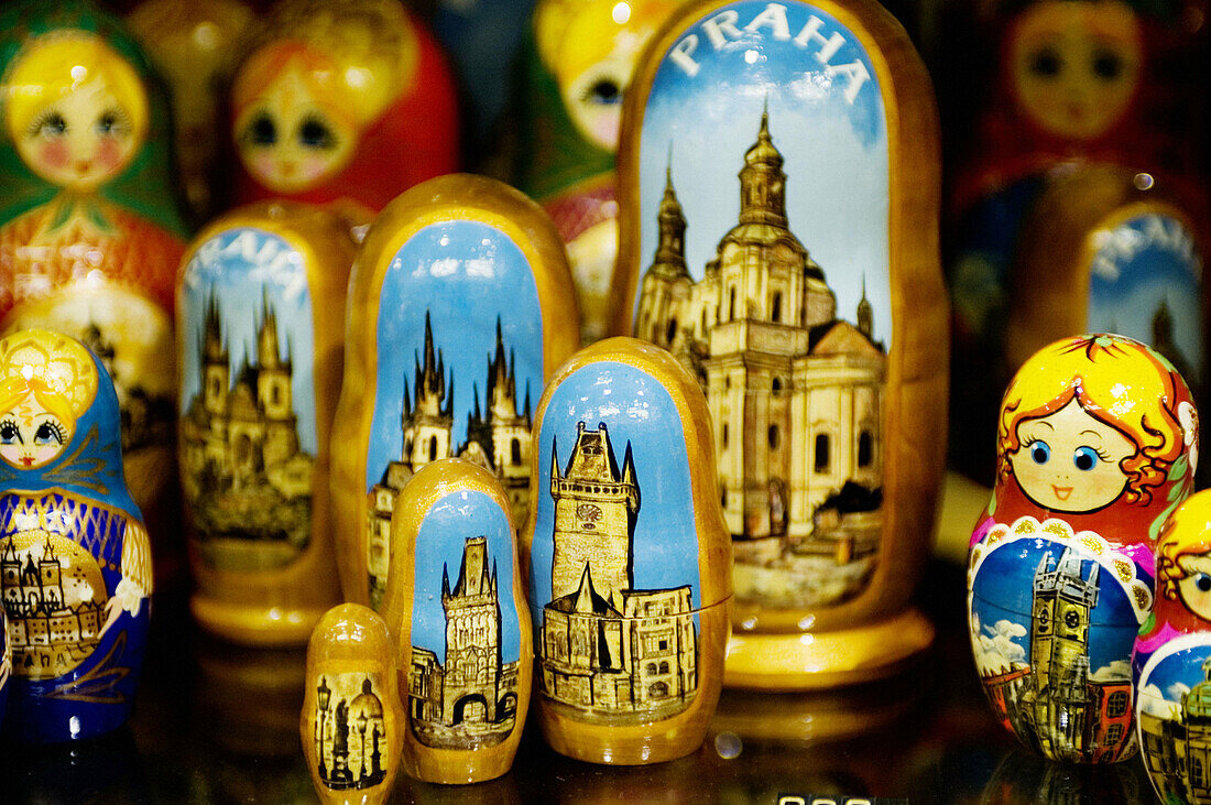 Souvenirs. Prague. Czech Republic.