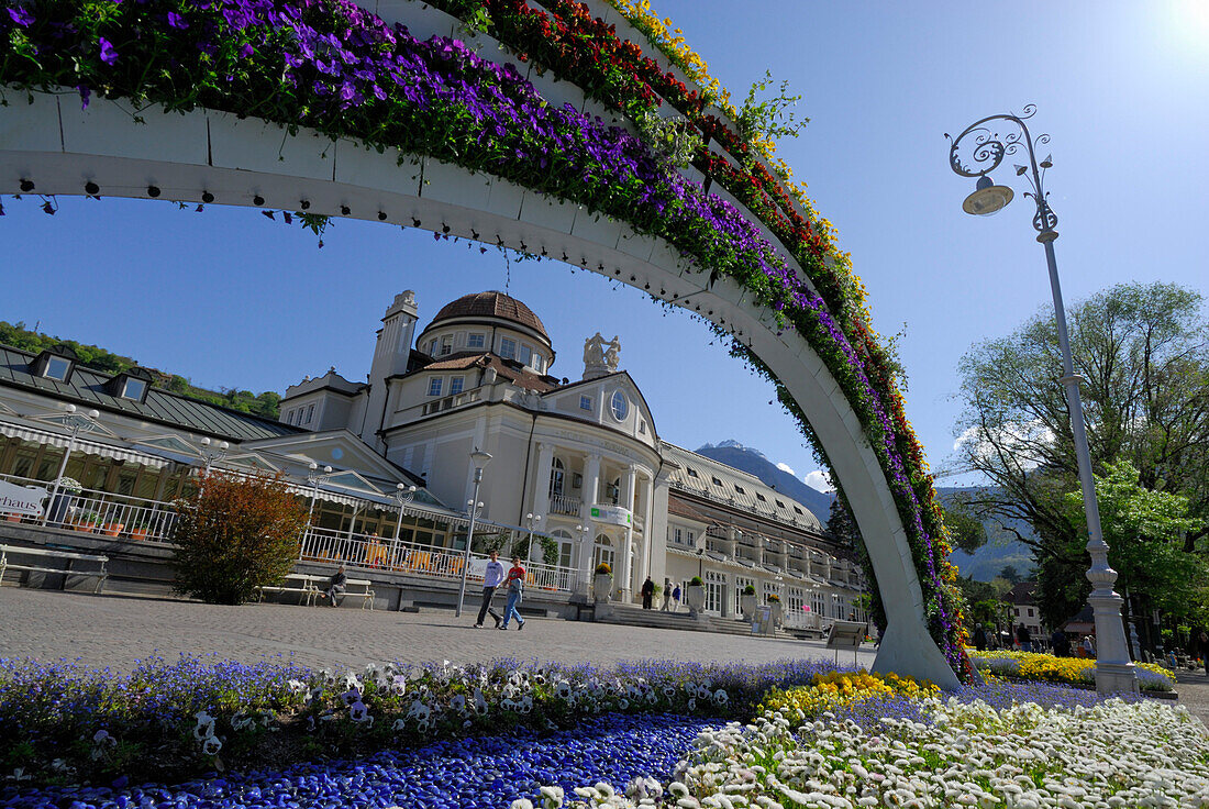 Kurpark von Meran, Vinschgau, Südtirol, Italien