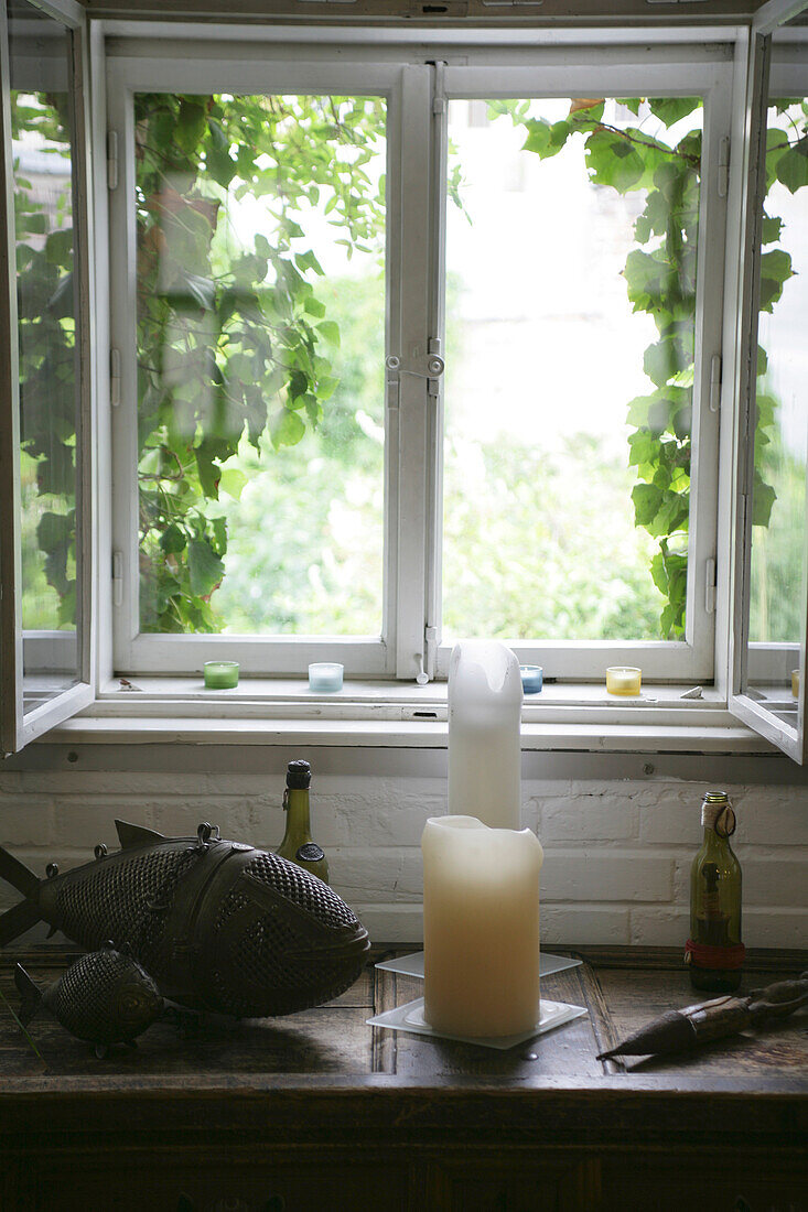 View through a window, Home, Decoration, Romantic