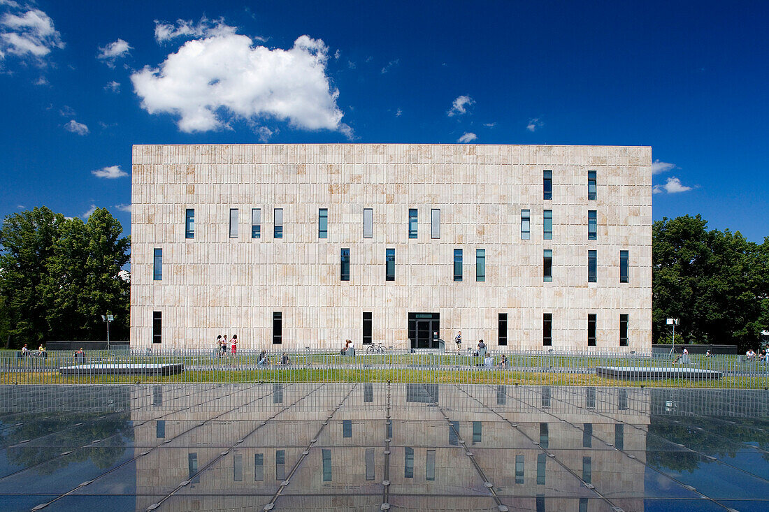 Sächsische Landesbibliothek, Staats- und Universitätsbibliothek, Dresden, Sachsen, Deutschland