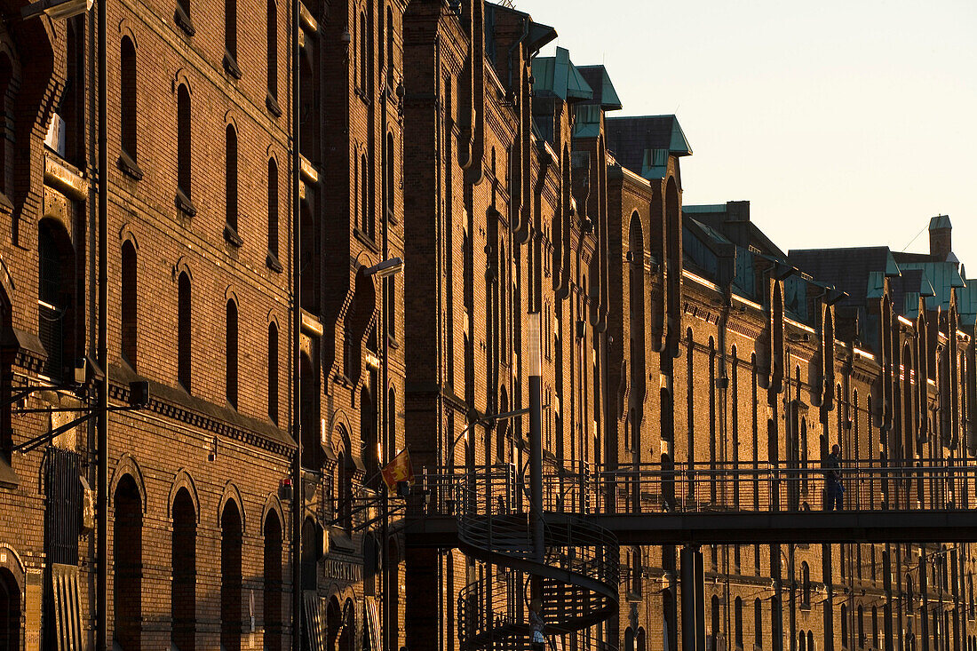 Speicherstadt, Kehrwiederbrook, Hansestadt Hamburg, Deutschland, Europa