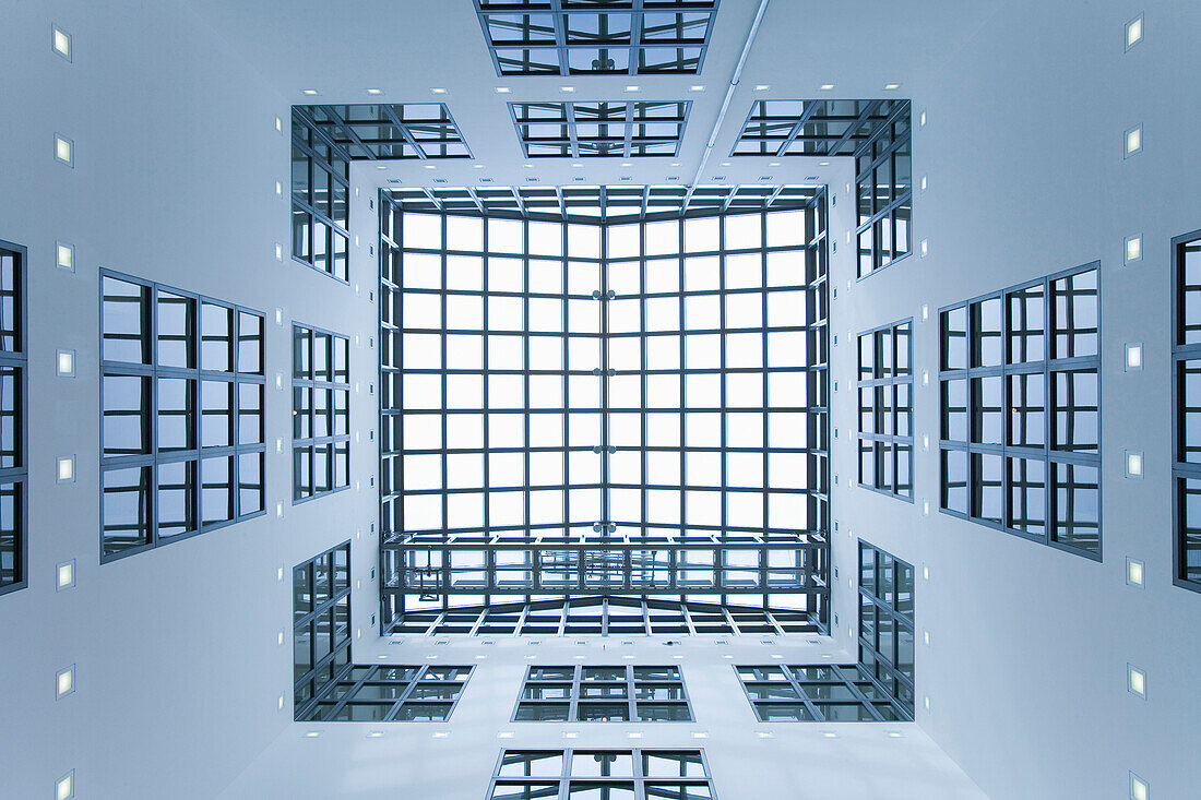Atrium in the Gallery of Contemporary Art, Hamburger Kunsthalle, Hamburg, Germany