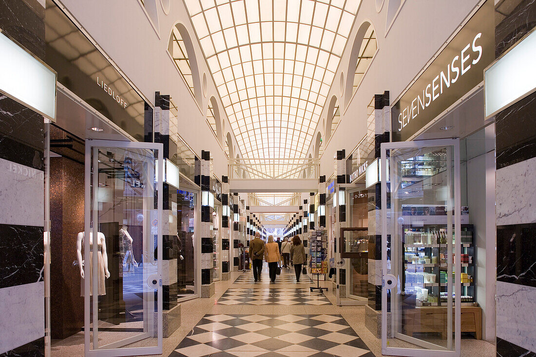 Shopping mall Galleria (Grosse Bleichen), Hanseatic city of Hamburg, Germany, Europe