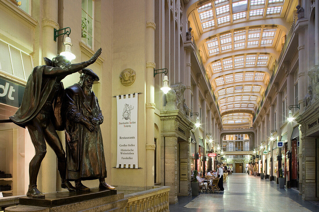 Mädlerpassage, Leipzig, Sachsen, Deutschland