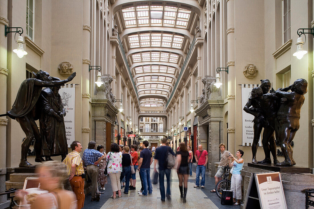 Mädlerpassage, Leipzig, Sachsen, Deutschland