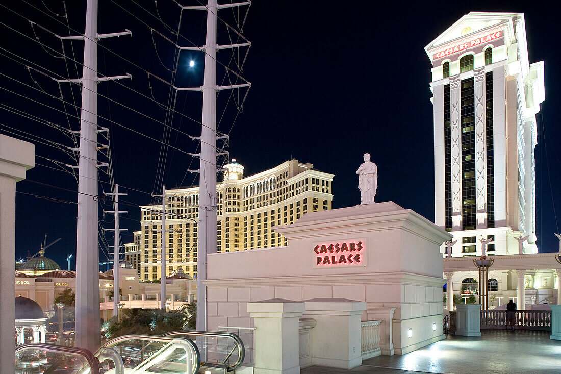 Caesars Palace Hotel and Casino in Las Vegas, Las Vegas, Nevada, USA