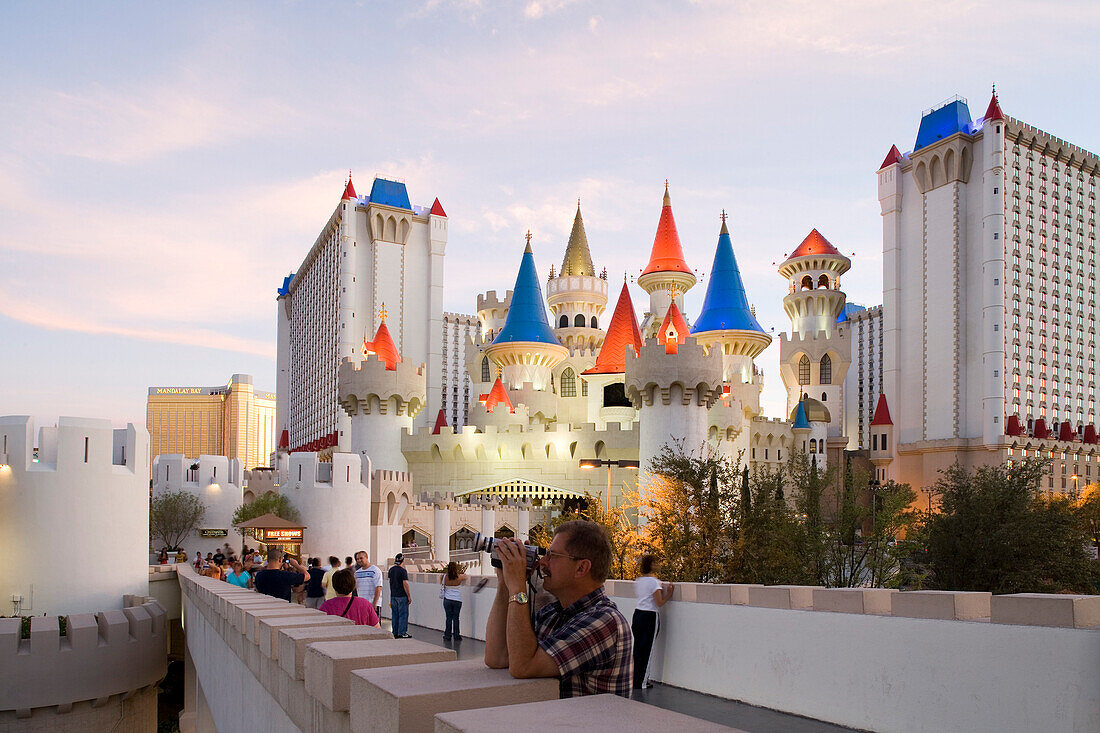 Excalibur Hotel and Casino in Las Vegas, Las Vegas, Nevada, Vereinigte Staaten von Amerika