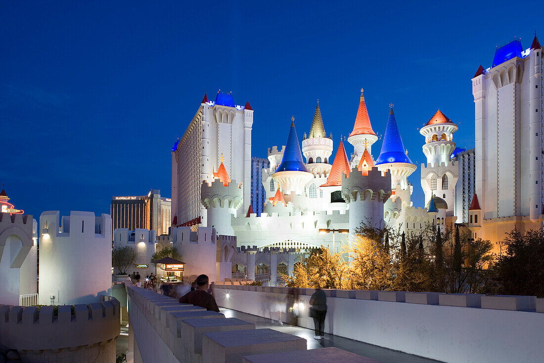 Excalibur Hotel and Casino in Las Vegas, Las Vegas, Nevada, USA