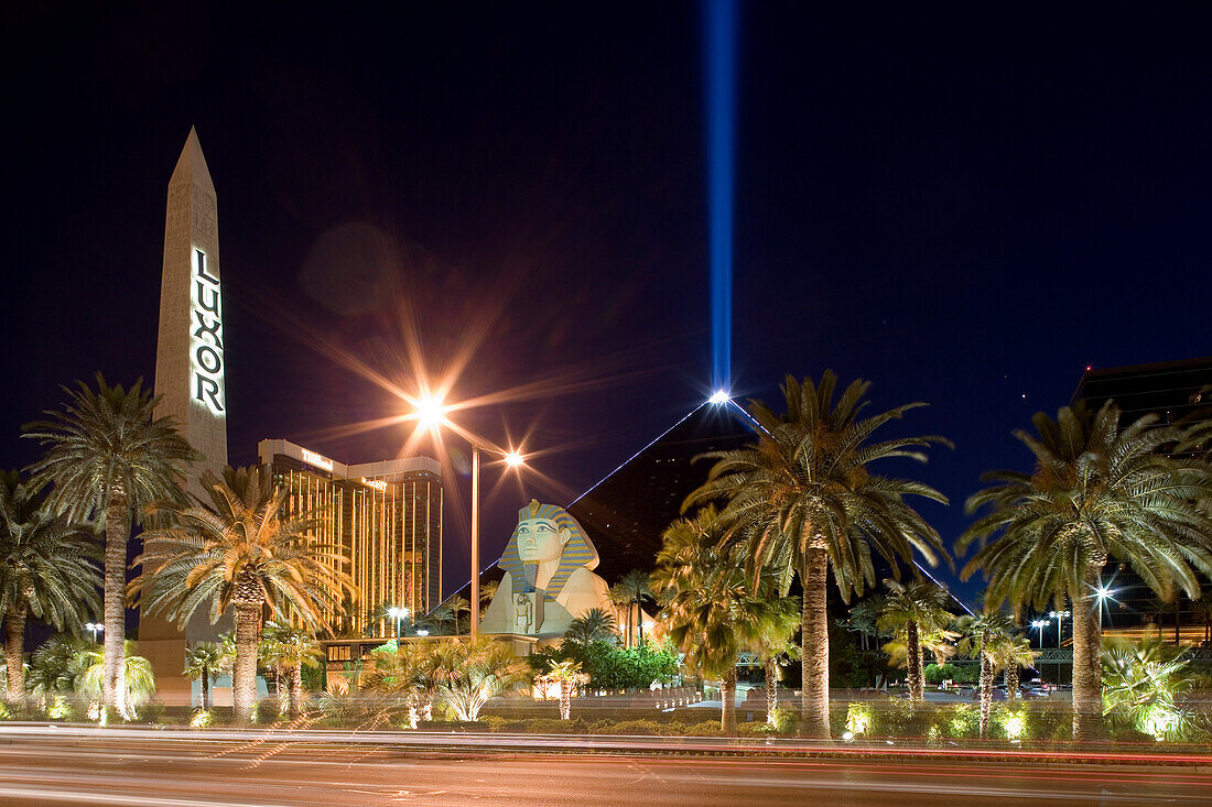 Luxor Hotel and Casino in Las Vegas, Nevada, USA