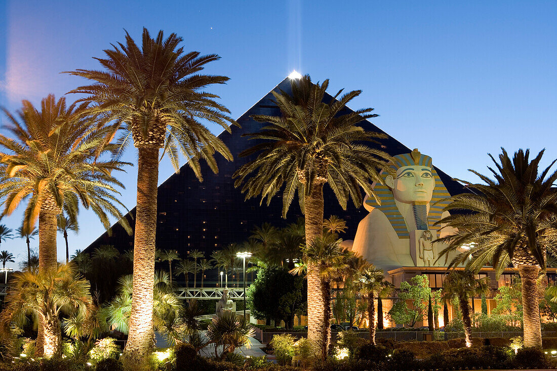 Luxor Hotel and Casino in Las Vegas, Nevada, Vereinigte Staaten von Amerika