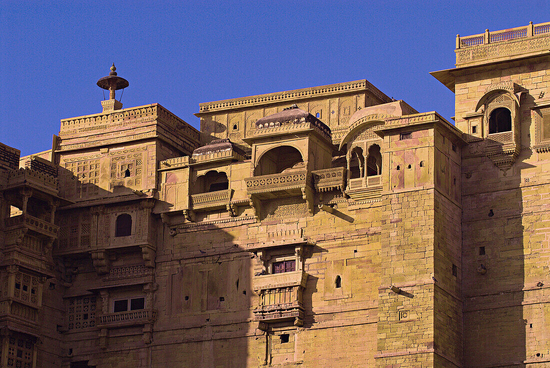 Architecture of the Jaisalmer Fort, Jaisalmer, Rajasthan, India