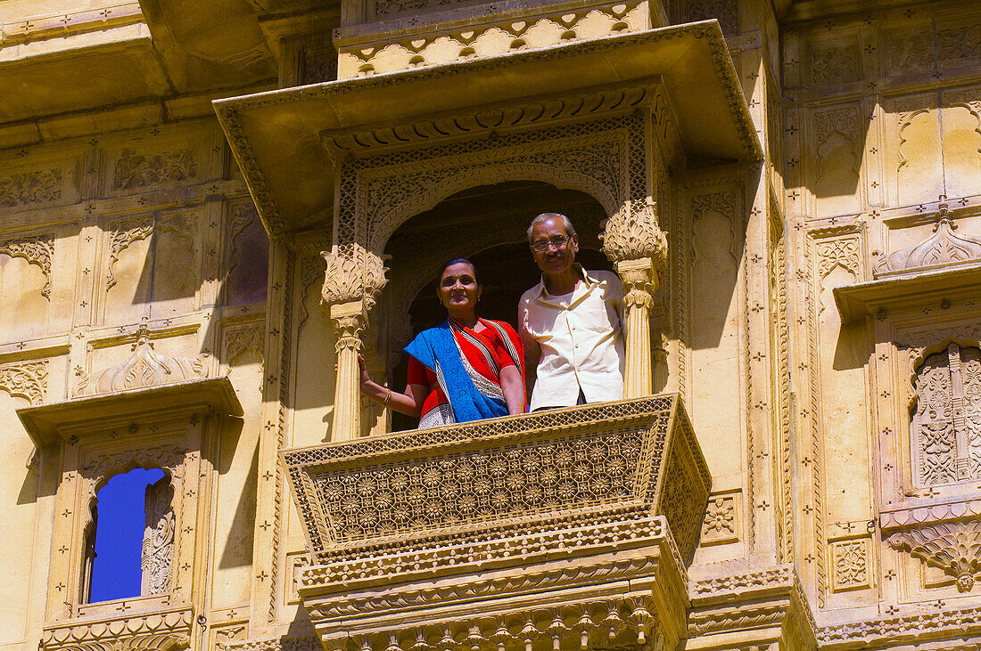 Patwa Haveli (former mansion), Jaisalmer, Rajasthan, India