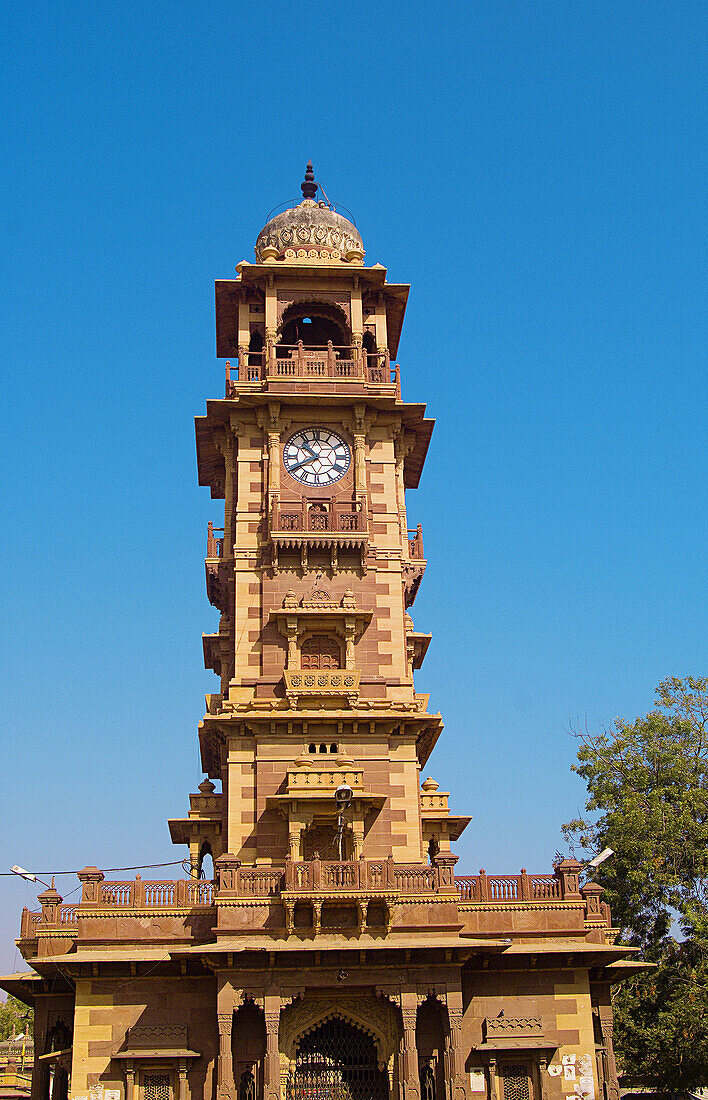 Clock Tower, Sardar Market, Jodhpur, Rajasthan, India