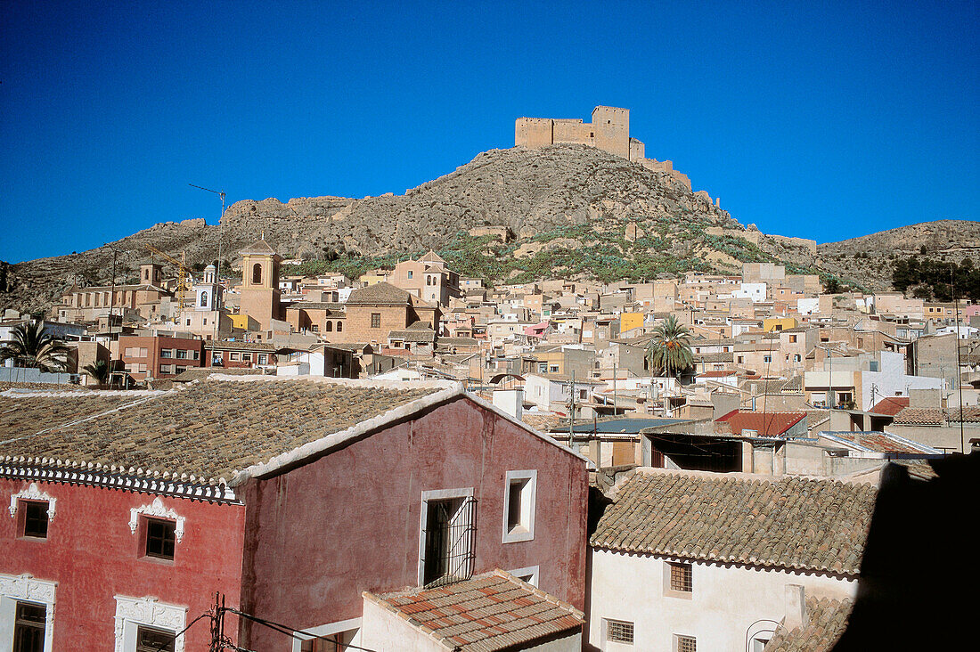 Mula. Vélez castle. XVIth century. Murcia province. Spain.