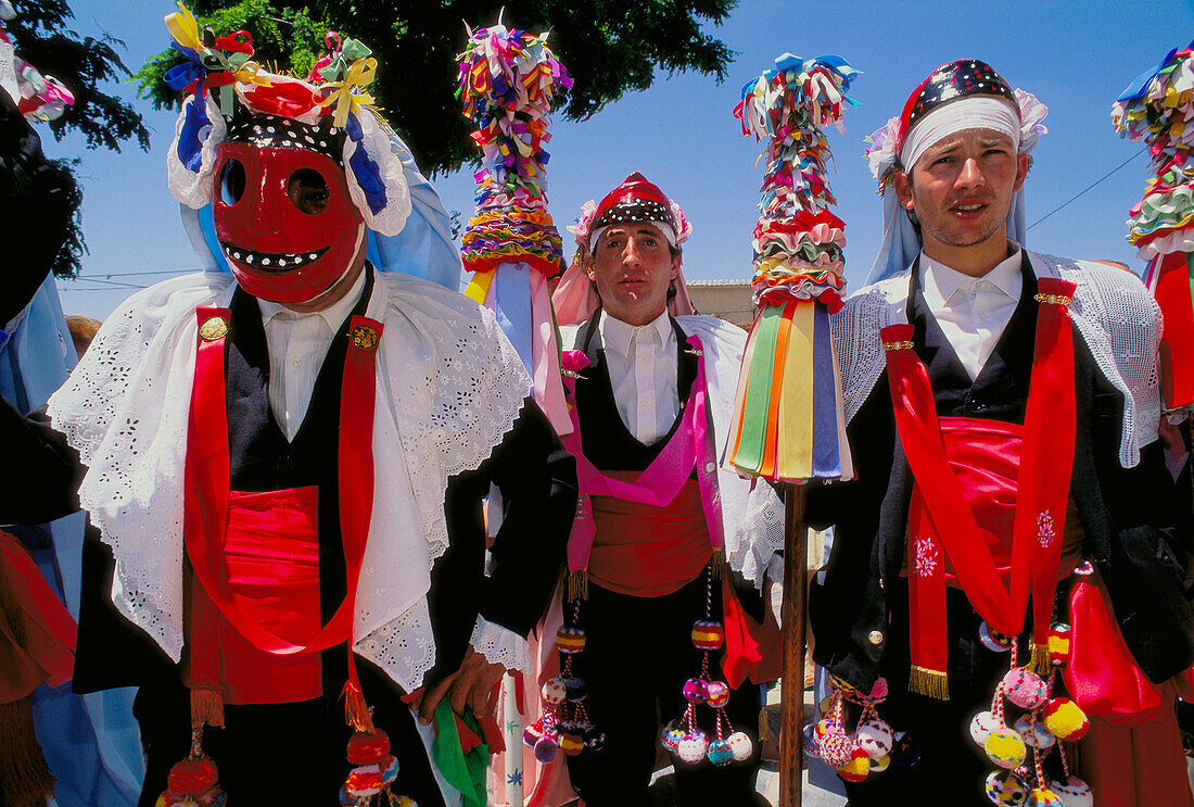 Corpus Christi festival. Camuñas. Toledo province. Spain