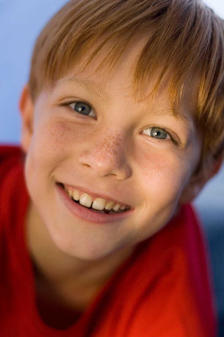 Smiling boy, portrait