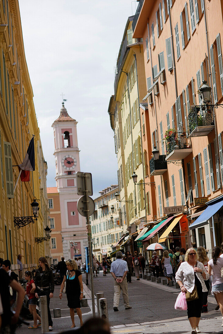 Nizza Altstzadt, Côte d'Azur, Provence, Franreich