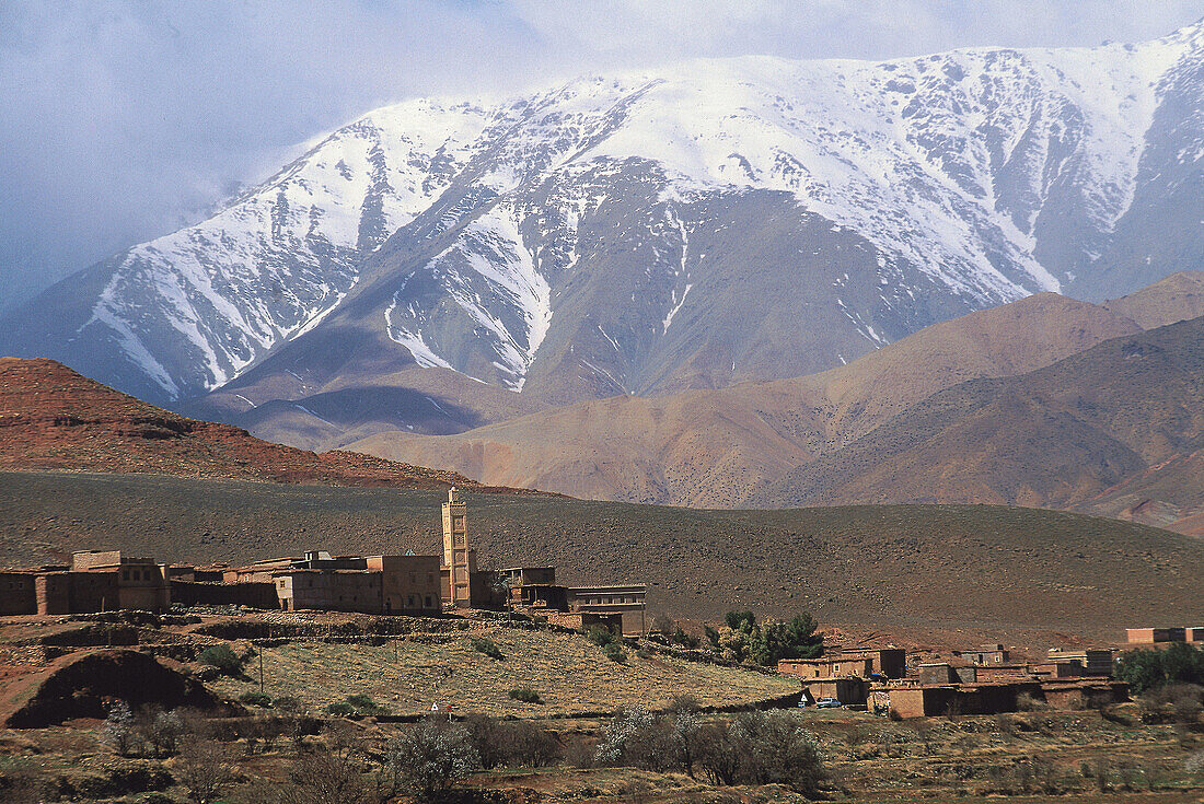 High Atlas landscape. Morocco.