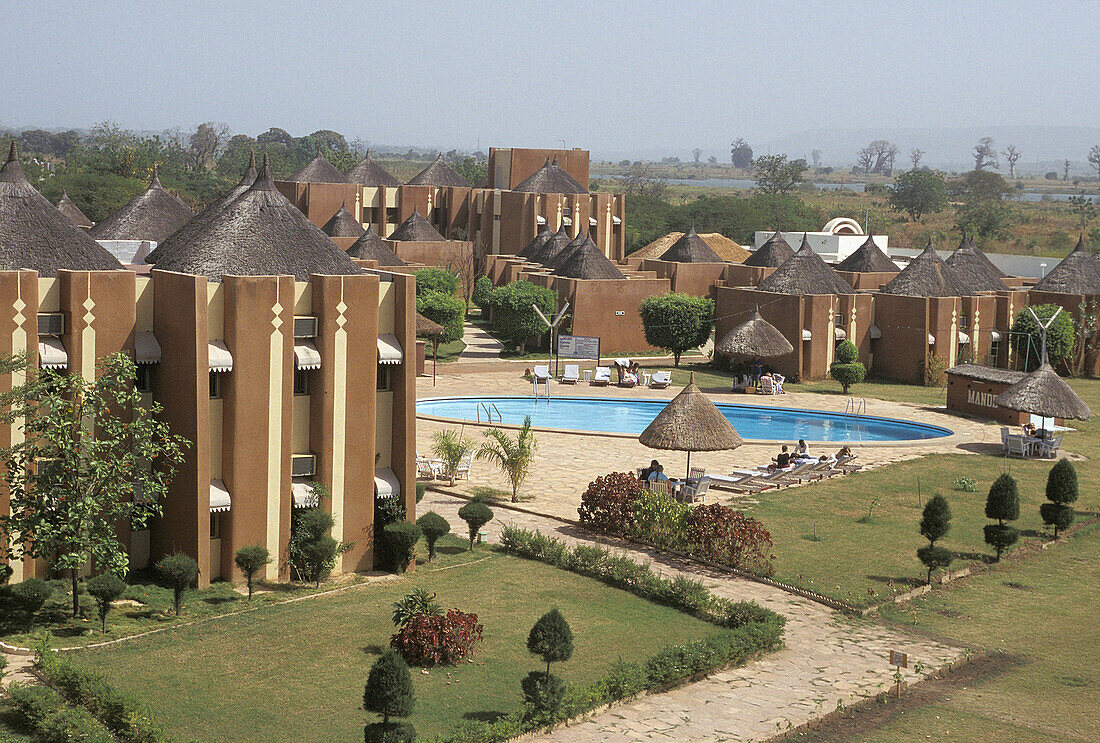 Hotel. Bamako. Mali.