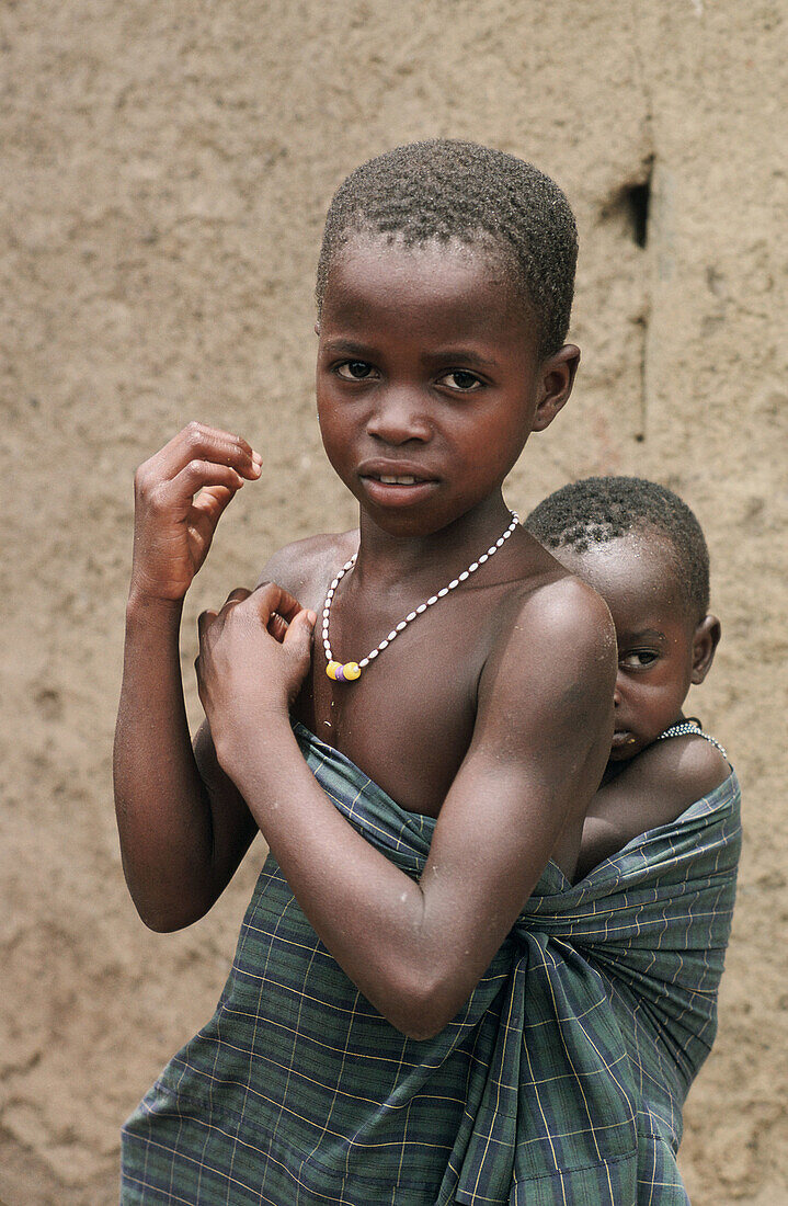 Young girl. Benin.