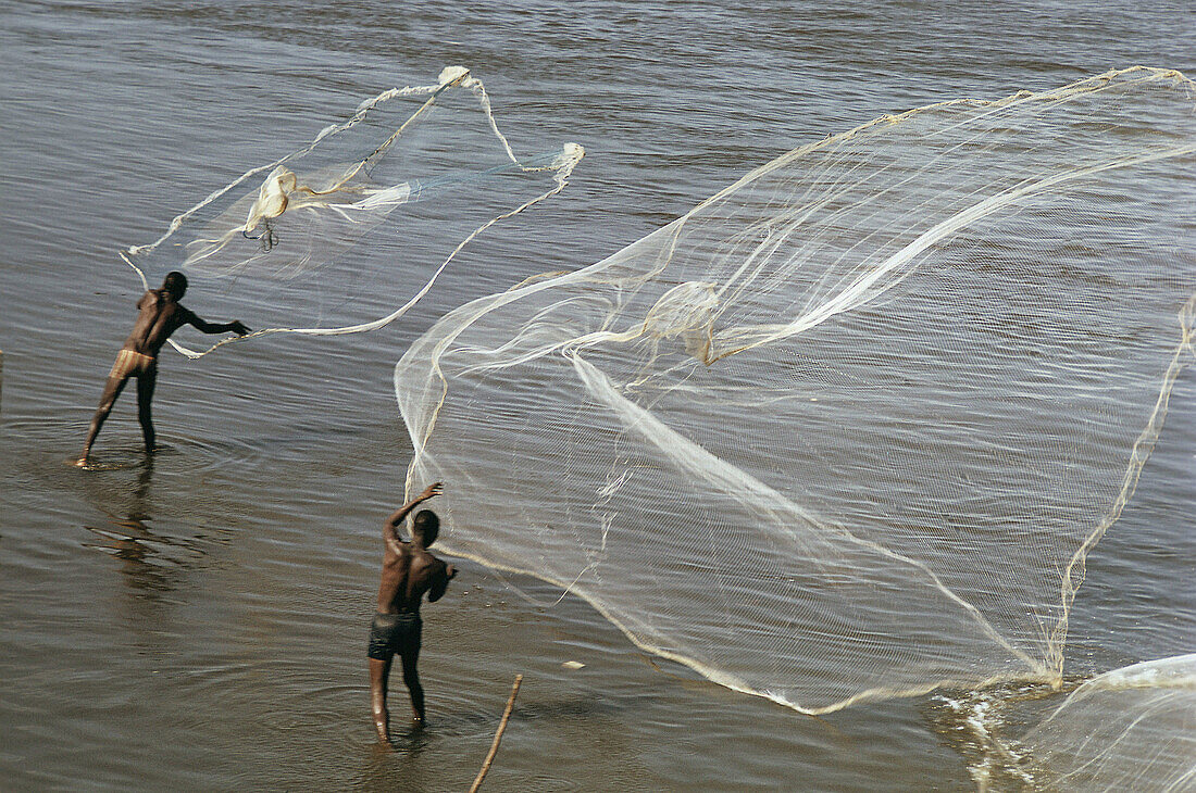 Fisherman. Benin.