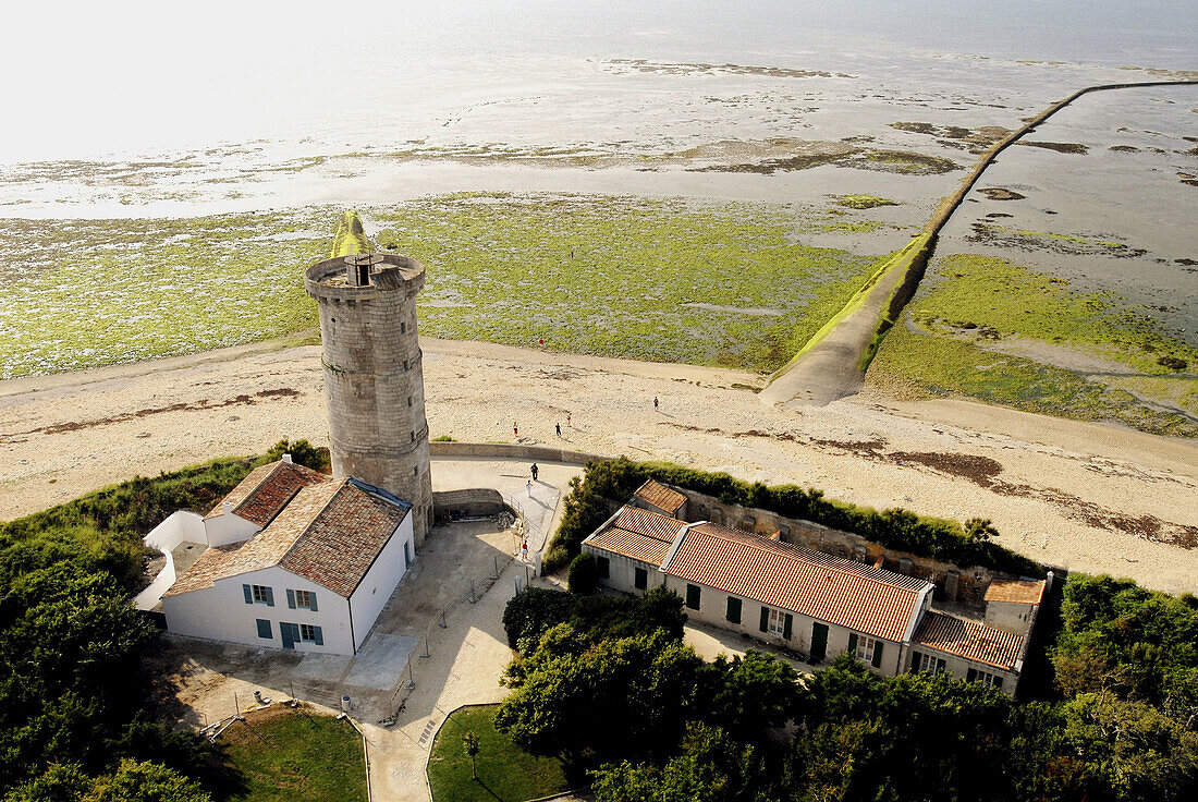 Phare des Baleines. Saint-Clément des Baleines, Ile de Ré. Poitou-Charentes. Charente-Maritime. France.