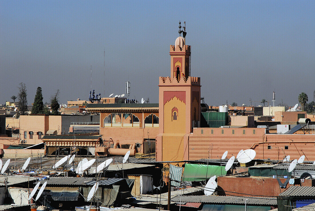 Jemaa El-Fna square. Marrakech, Morocco.
