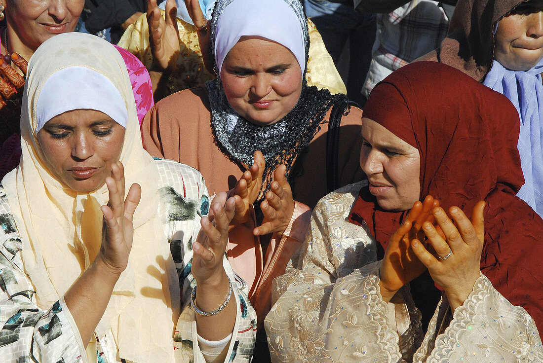 Bereber engagement celebration. Near Marrakech. Morocco.