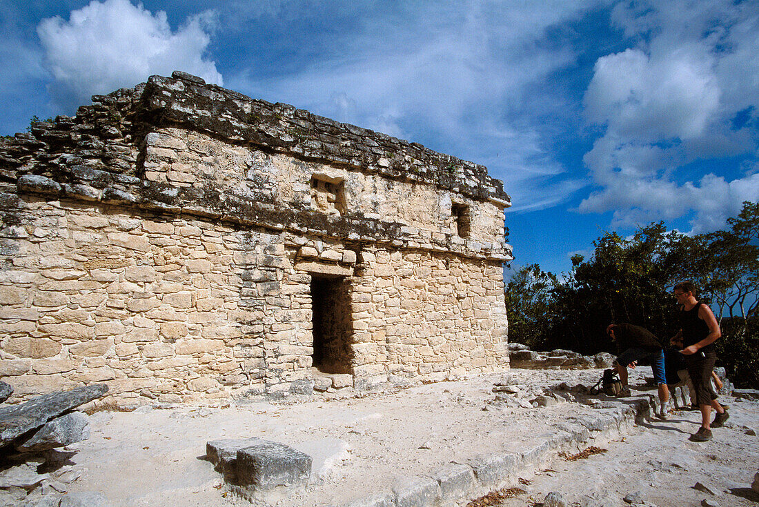 Temple of the Churches, Coba, Maya civilization (600 A.D.), Quintana Roo, Mexico