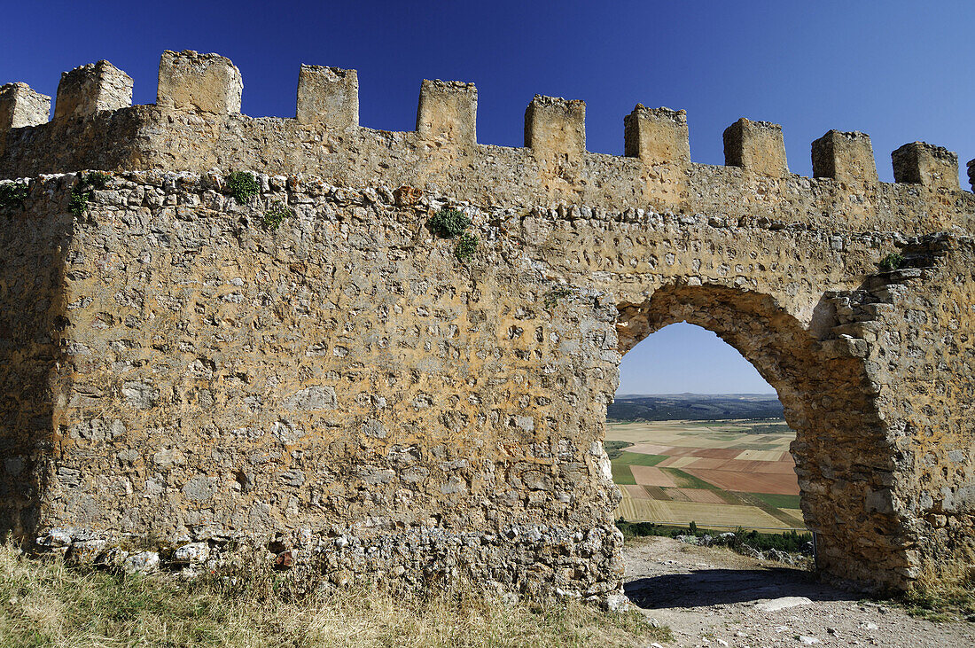 Califal Islamic fortress (IXth - XVth). Gormaz. Soria province. Castilla-León. Spain.