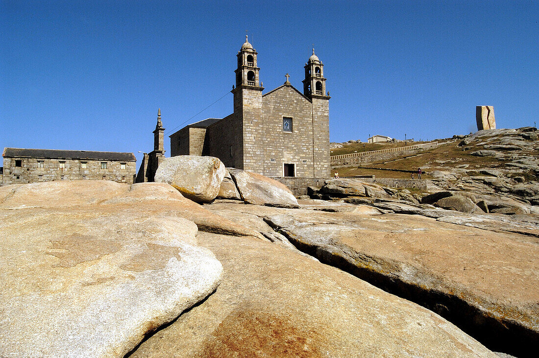 Virxe da Barca, Muxia, Costa da Morte. La Coruña province, Galicia, Spain