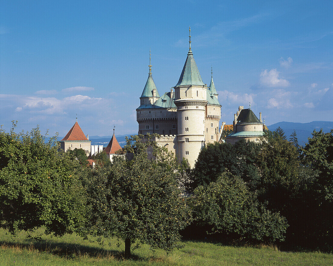 Bojnice castle, 12th century, Bojnice, Slovakia