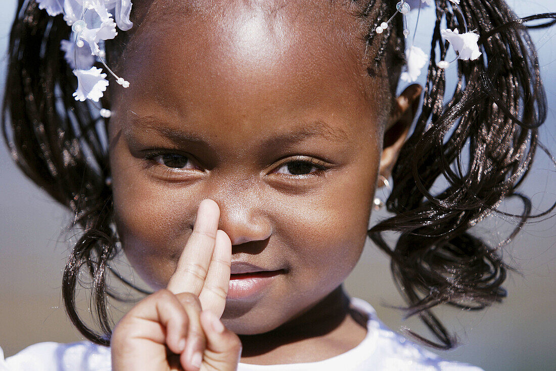 Girl. Maputo. Mozambique