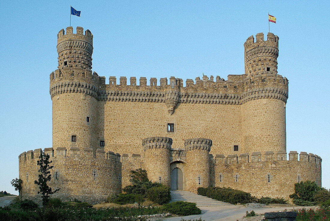 Manzanares el Real castle, Madrid, Spain