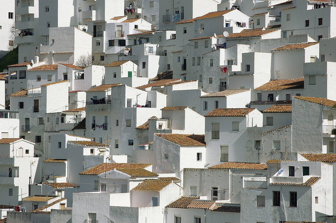 Casares. Málaga province. Andalucia. Spain.