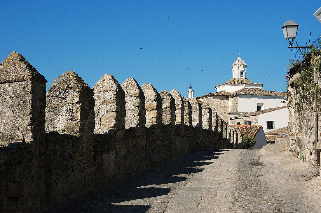 Palacio Chaves-Mendoza. The village where Conquistador Pizarro was born. Trujillo. Extremadura. Spain.