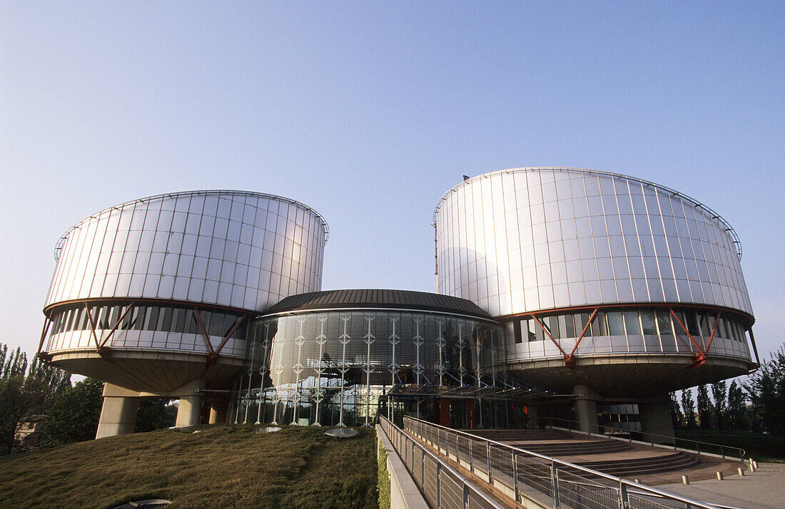European Human Rights Building, Strasbourg, Alsace, France