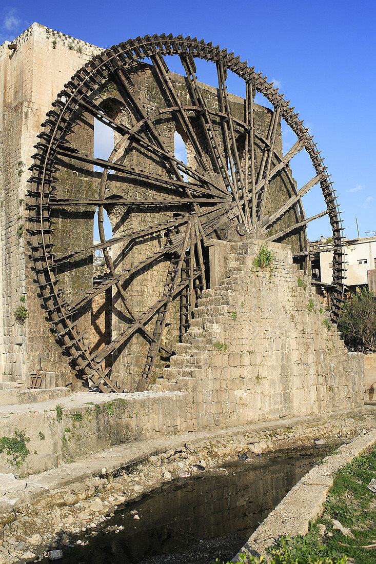 Norias (water wheels), Hama, Syria