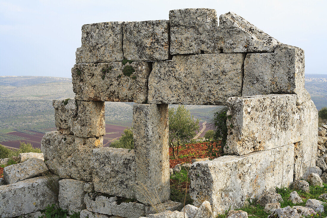 Byzantine ruins, Baqirha, Syria