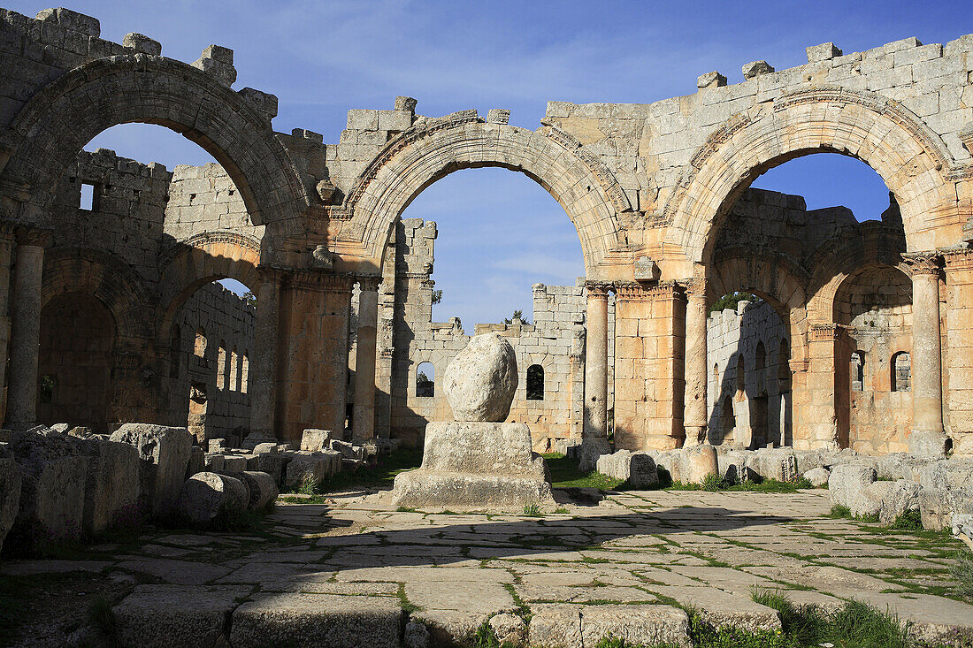 Qalaat Saaman. St. Simeon Basilica. Syria.