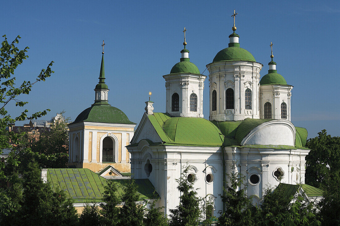 Church of the Veil of Holy Virgin at Podol (18 century), Kiev, Ukraine