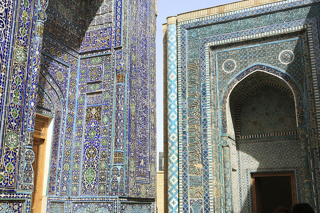 Shakh i Zinda mausoleums, Samarkand, Uzbekistan