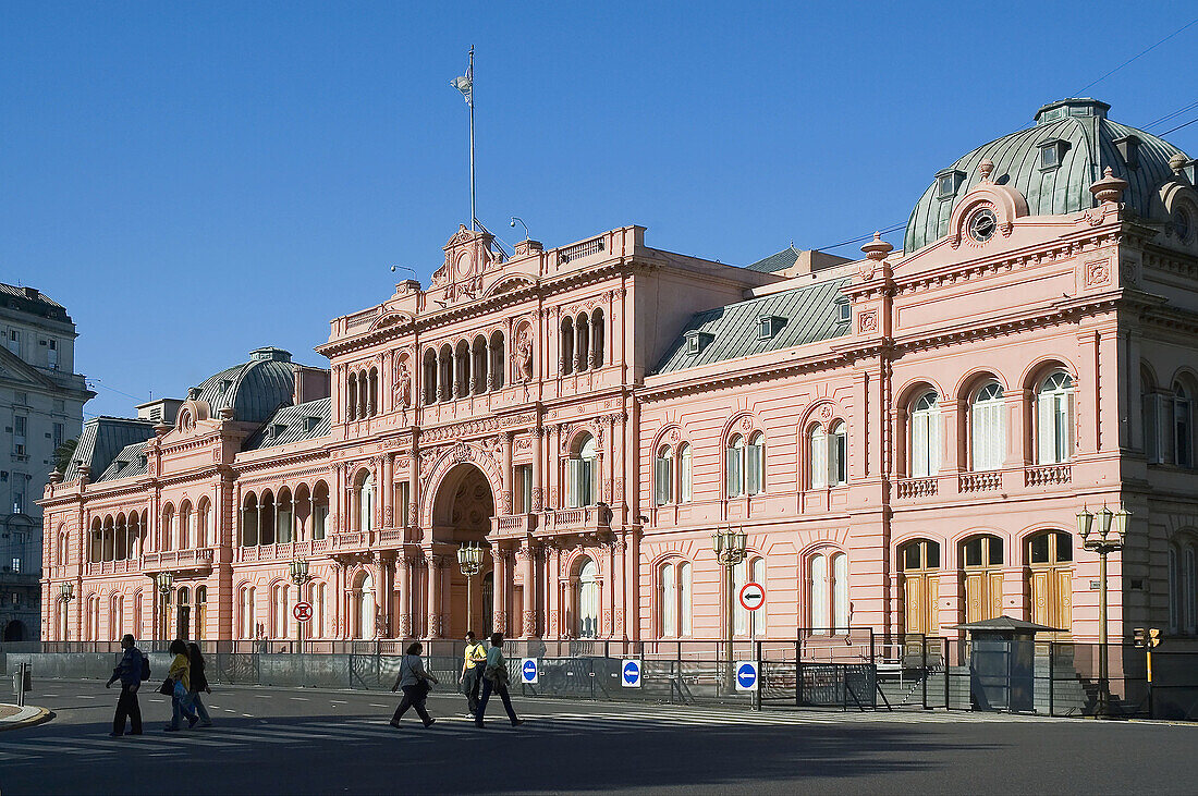 Casa Rosada. Plaza de Mayo. Buenos Aires. Argentina.