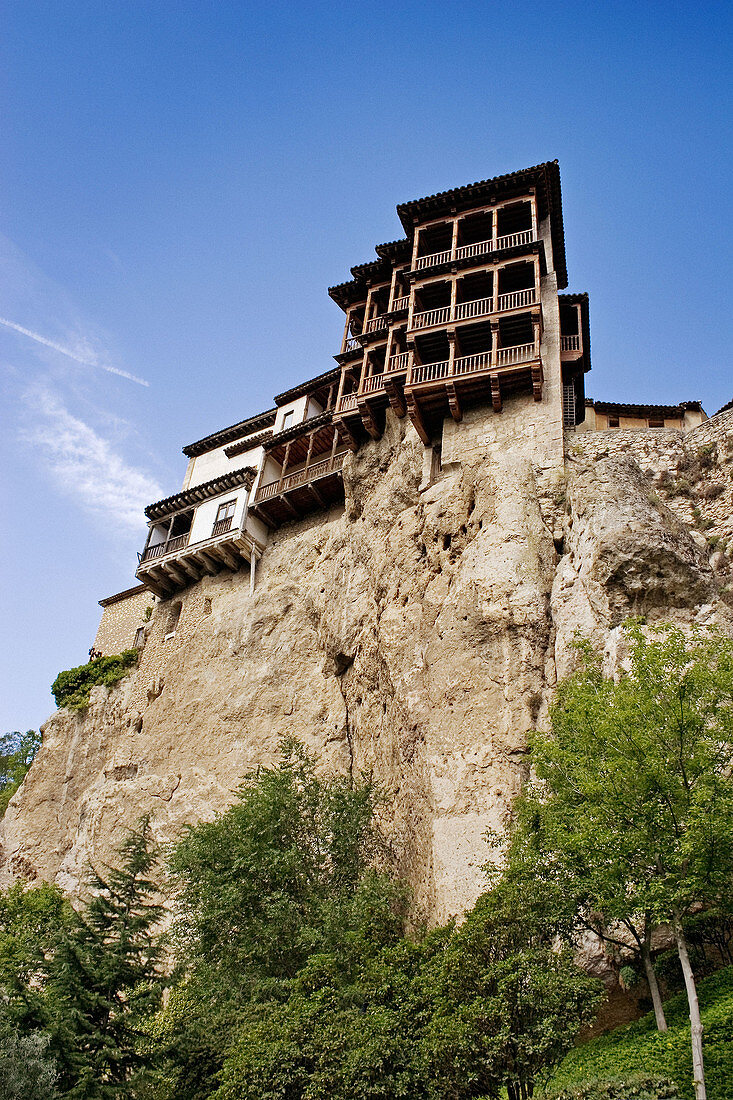 Hanging houses, Cuenca. Castilla-La Mancha, Spain