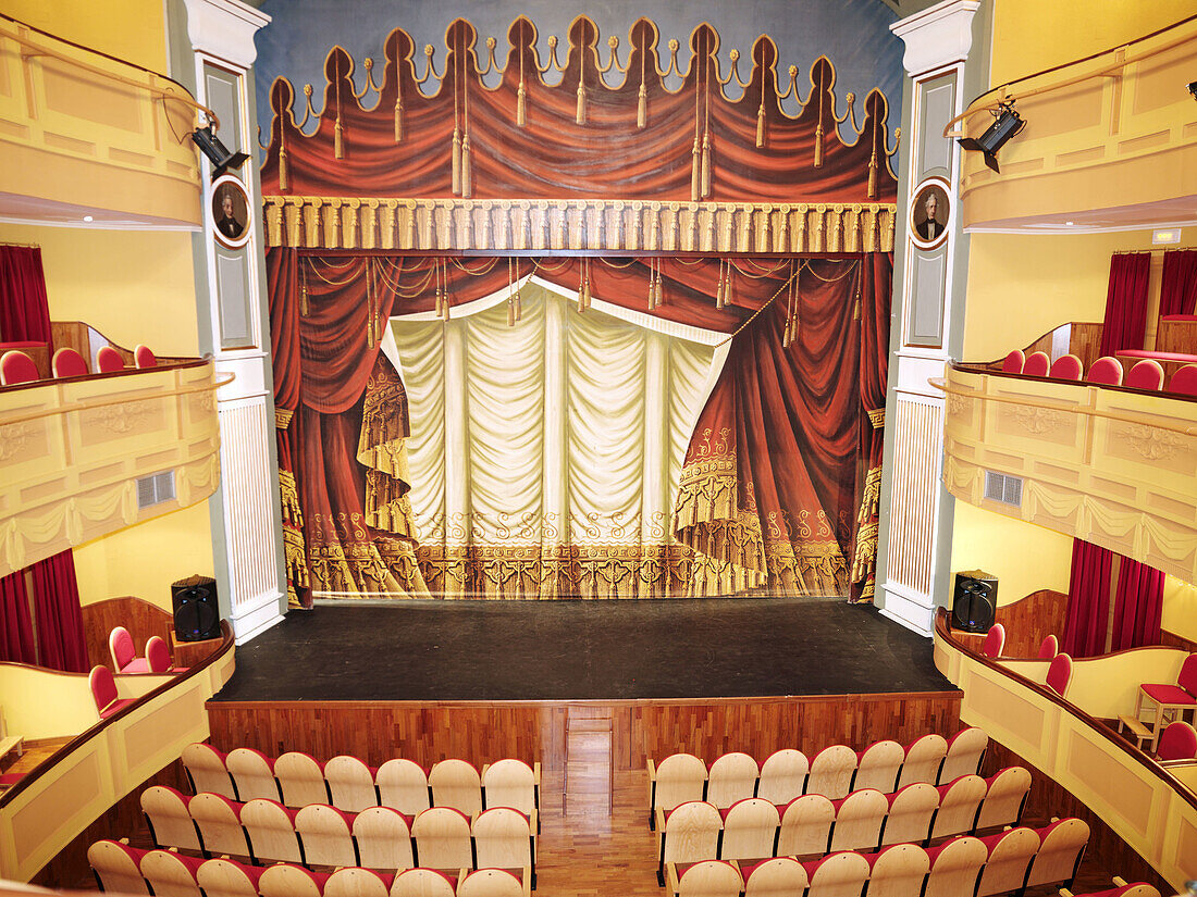 Theatre, Almagro. Ciudad Real province, Castilla-La Mancha. Spain