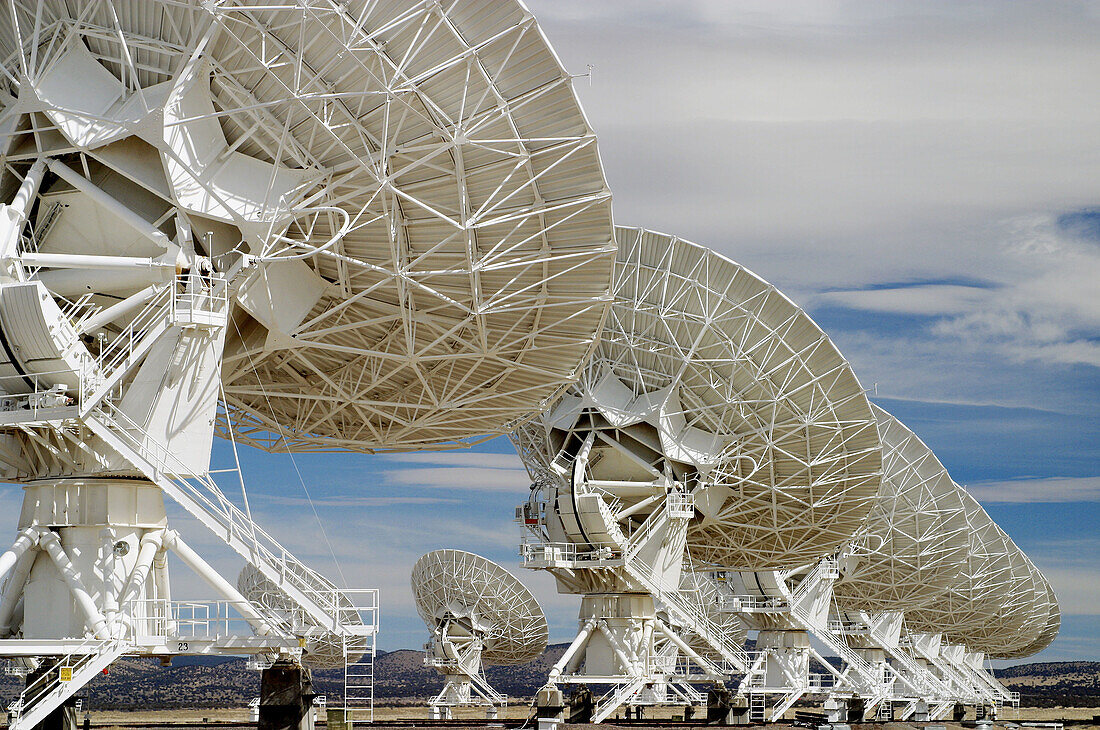 VLA Radio Telescopes. National Radio Astronomy Observatory. New Mexico. USA