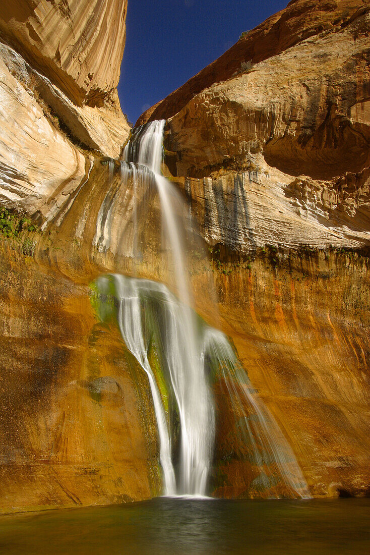 Lower Calf Creek falls. Grand Staircase-Escalante NM. Utah. USA