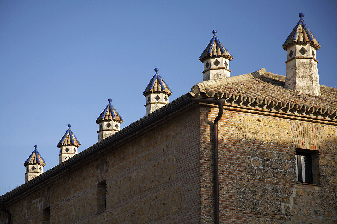 Façade of Parador. Carmona. Andalucia. Spain