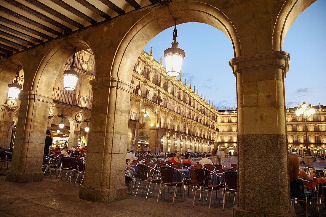 Main Square, Salamanca. Castilla-León, Spain